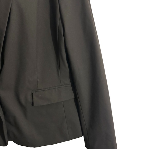Ann Taylor 16 black one button lined blazer suit jacket - Picture 4 of 8